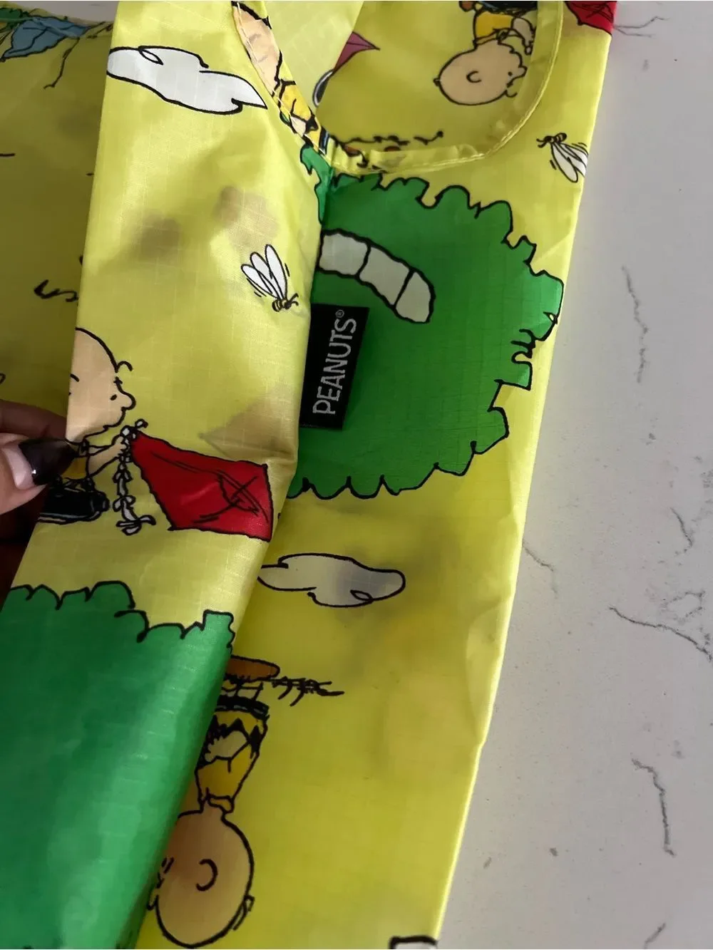BAGGU x Peanuts standard reusable bag